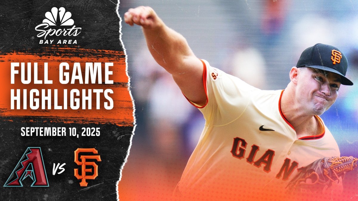 Giants can’t overcome Diamondbacks’ start in series finale loss – NBC Sports Bay Area & California