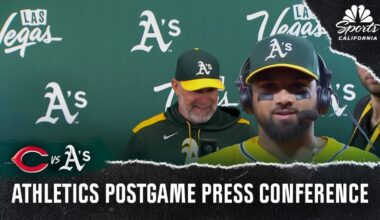 Carlos Cortes, Mark Kotsay and more react to Athletics win over Reds – NBC Sports Bay Area & California