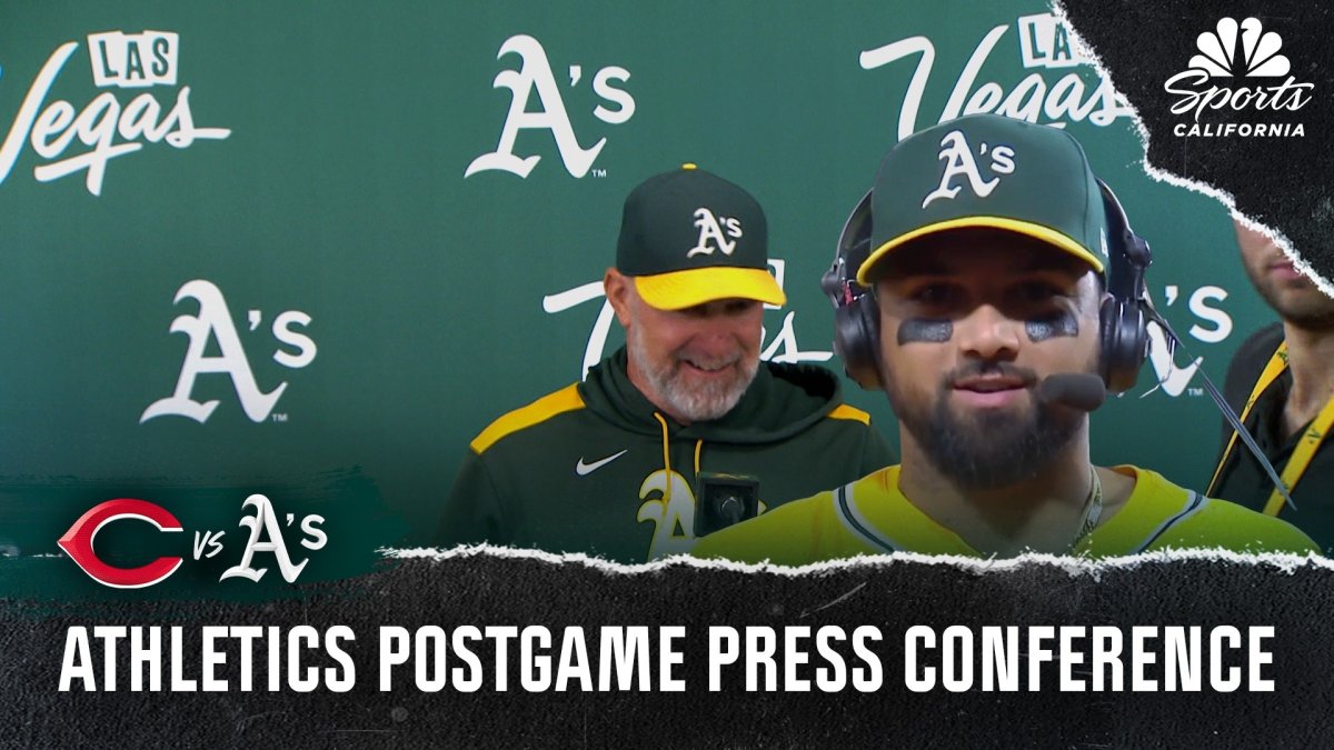 Carlos Cortes, Mark Kotsay and more react to Athletics win over Reds – NBC Sports Bay Area & California