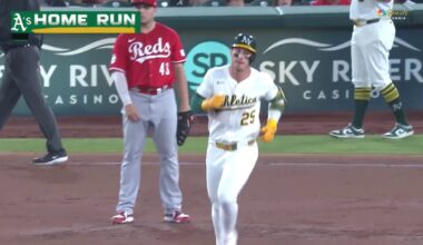 Athletics’ Brent Rooker hits 28th homer of the season vs Reds – NBC Sports Bay Area & California