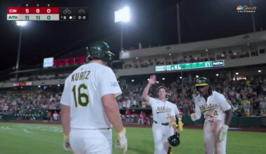 Shea Langelier’s seventh-inning double sparks Athletics’ rally – NBC Sports Bay Area & California