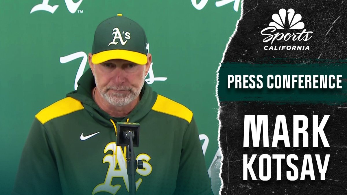 Mark Kotsay impressed by Nick Kurtz 493-foot grand slam – NBC Sports Bay Area & California