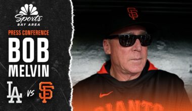 Bob Melvin details Giants’ rotation plan vs. D-backs, Dodgers – NBC Sports Bay Area & California