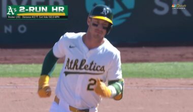 Brent Rooker hits two-run home run in Athletics vs. Reds game – NBC Sports Bay Area & California