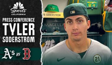 Tyler Soderstrom hopes to finish Athletics’ season strong – NBC Sports Bay Area & California