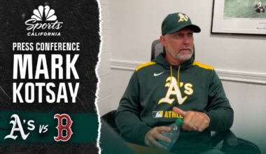 Mark Kotsay shares what Athletics can learn from loss to Red Sox – NBC Sports Bay Area & California