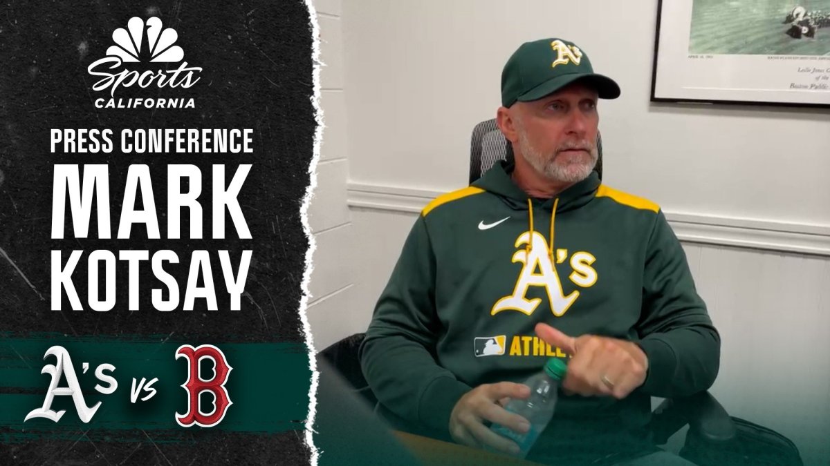 Mark Kotsay shares what Athletics can learn from loss to Red Sox – NBC Sports Bay Area & California