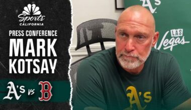 Mark Kotsay praises J.T. Ginn after Athletics’ win vs. Red Sox – NBC Sports Bay Area & California