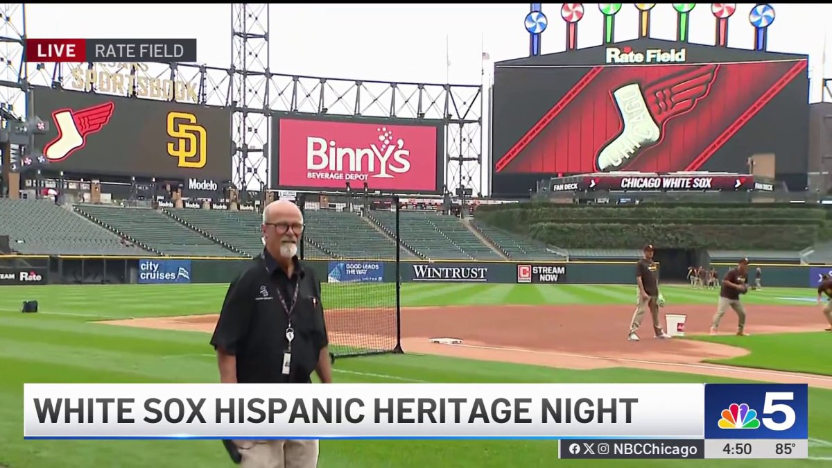 Celebrations underway at Rate Field for White Sox Hispanic Heritage Night – NBC Chicago