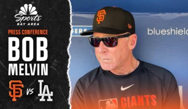 Bob Melvin breaks down Giants’ rotation for final stretch – NBC Sports Bay Area & California