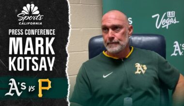 Mark Kotsay praises Luis Morales’ outing against Pirates – NBC Sports Bay Area & California