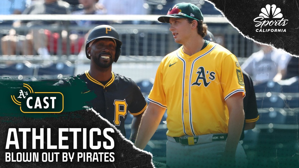 Athletics shut out again in series finale loss to Pirates – NBC Sports Bay Area & California