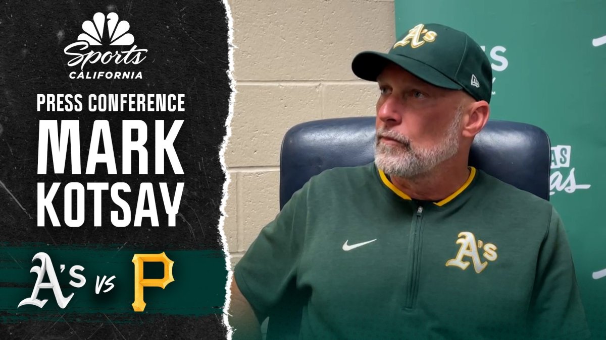 Mark Kotsay stresses Athletics’ reset after ugly loss to Pirates – NBC Sports Bay Area & California