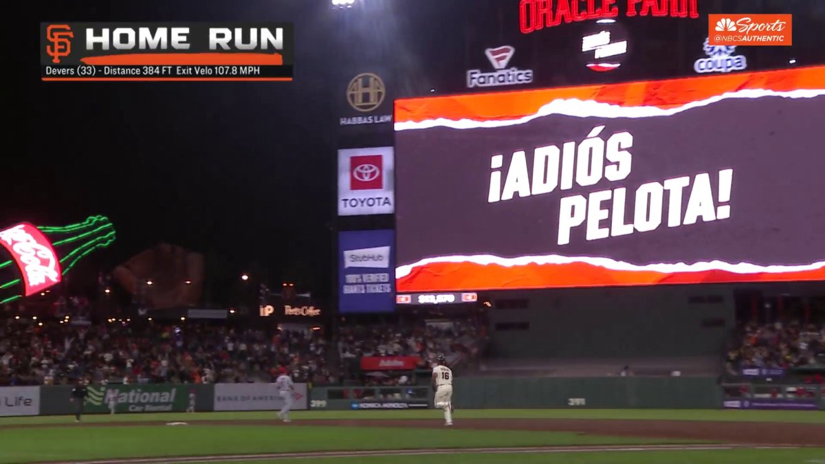 Giants’ Rafael Devers crushes home run to cut Cardinals’ lead – NBC Sports Bay Area & California