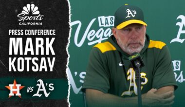 Mark Kotsay praises Jeffrey Springs’ outing in Athletics’ win – NBC Sports Bay Area & California