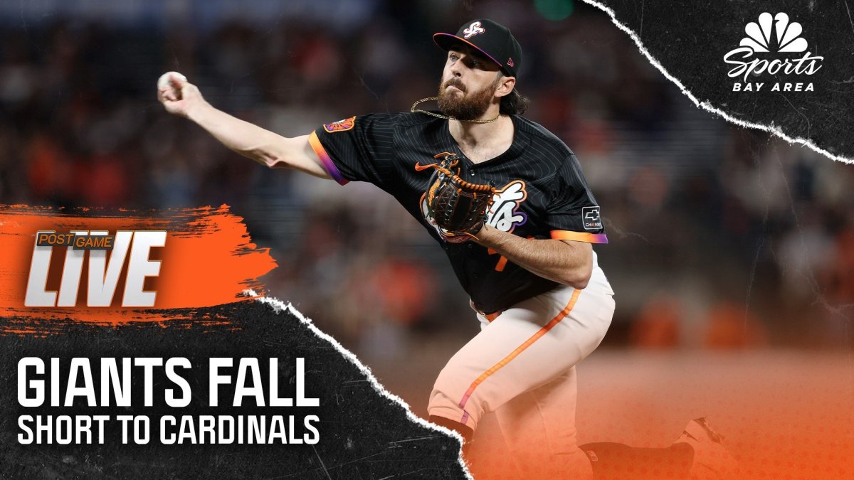 Giants lose lead late in matchup against Cardinals on Tuesday – NBC Sports Bay Area & California