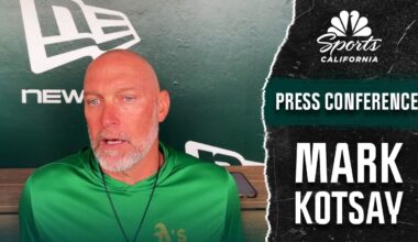 Mark Kotsay happy to see Athletics’ bullpen at ‘highest levels’ – NBC Sports Bay Area & California