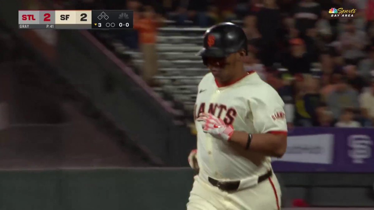 Rafael Devers ties Giants game with first Splash Hit homer – NBC Sports Bay Area & California