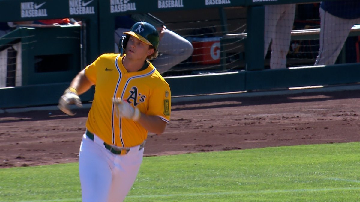 Athletics’ Nick Kurtz hits two opposite-field homers vs. Astros – NBC Sports Bay Area & California