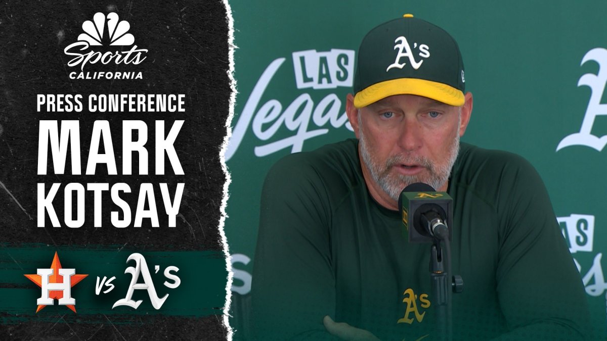 Mark Kotsay admires ‘unfazed’ Nick Kurtz in Athletics’ loss – NBC Sports Bay Area & California