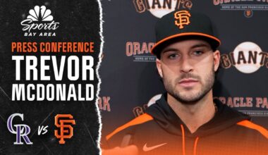 Giants’ Trevor McDonald evaluates his performance vs. Rockies – NBC Sports Bay Area & California