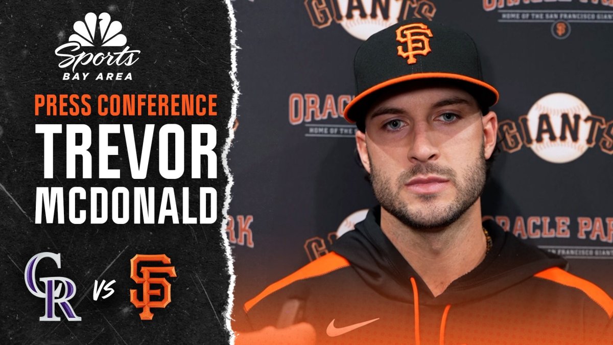 Giants’ Trevor McDonald evaluates his performance vs. Rockies – NBC Sports Bay Area & California