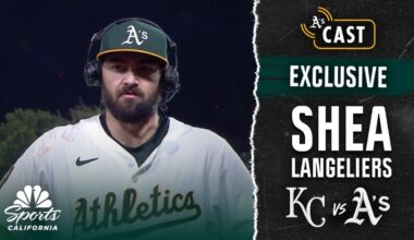 Athletics’ Shea Langeliers reflects on walk-off hit vs. Royals – NBC Sports Bay Area & California