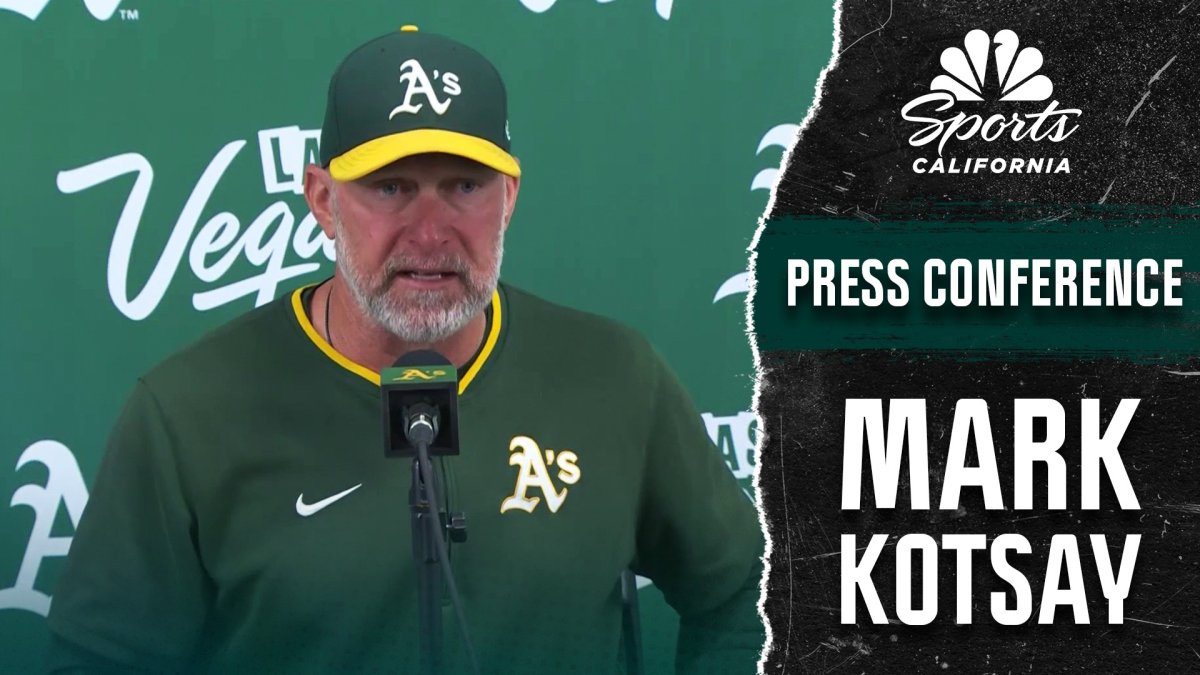 Mark Kotsay credits strong offense for Athletics win vs. Royals – NBC Sports Bay Area & California