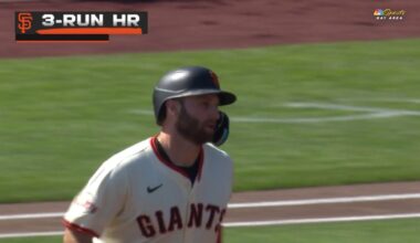 Casey Schmitt hits three-run homer for Giants lead vs. Rockies – NBC Sports Bay Area & California