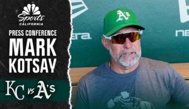 Mark Kotsay encouraged by Athletics’ strong finish to season – NBC Sports Bay Area & California