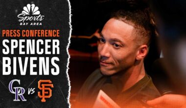 Spencer Bivens reflects on his growth after Giants’ win – NBC Sports Bay Area & California