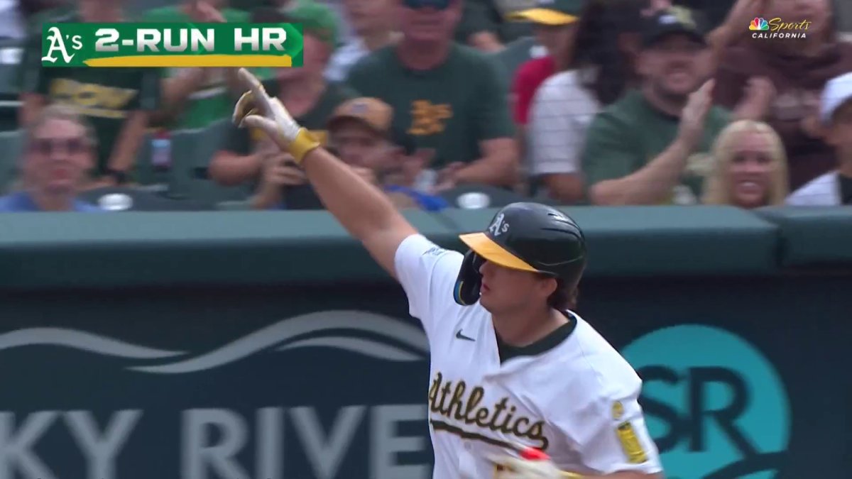 Athletics’ Nick Kurtz crushes 36th homer of season vs. Royals – NBC Sports Bay Area & California