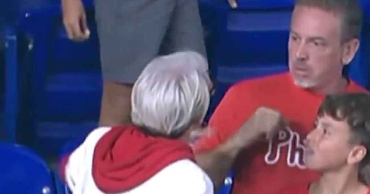 Phillies, Marlins make things right after 'Karen' takes ball - Baseball - Sports