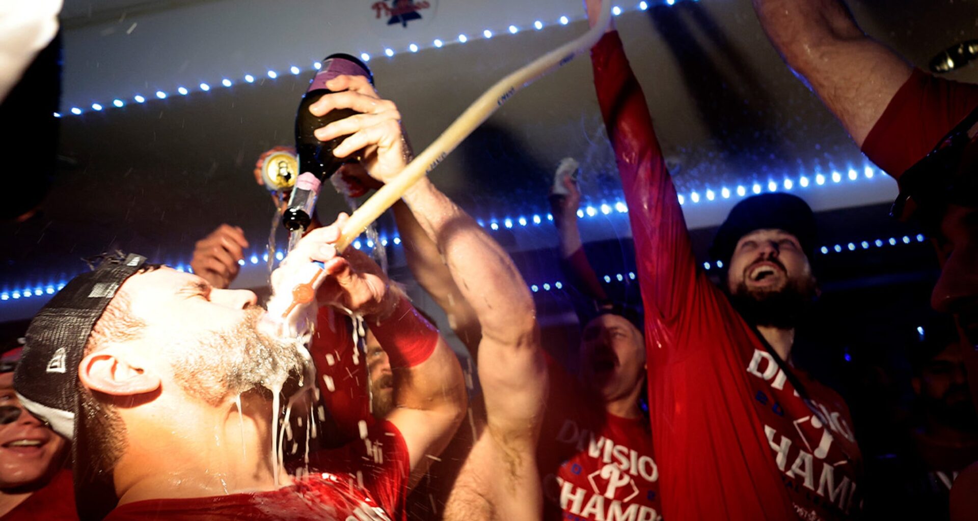 Philadelphia Phillies Rage In Locker Room After Clinching NL East