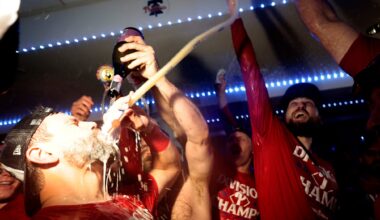 Philadelphia Phillies Rage In Locker Room After Clinching NL East
