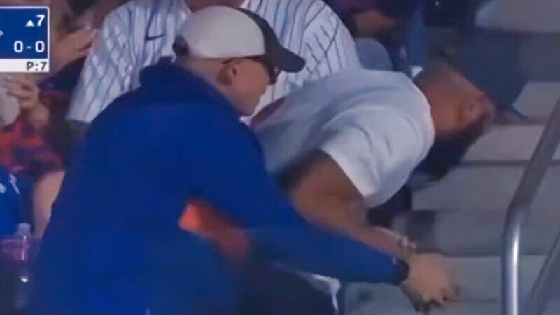 Awful Mets Fan’s Disgusting Act Caught On Live TV As He Rips Souvenir Baseball From Older Man’s Hands & Shows Zero Regret For It [VIDEO]