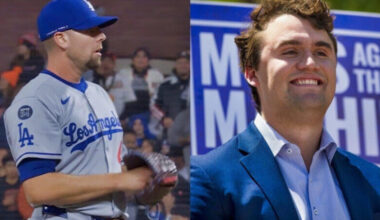 Dodgers Pitcher Blake Treinen Paid Incredible Tribute To Charlie Kirk During Friday’s Game Against The Giants [PHOTO]