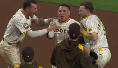 Fermin's 11th-inning single sends the Padres into the playoffs with 5-4 win over the Brewers