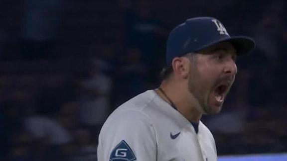 Ohtani gets 2 big hits, Yamamoto and bullpen combine on 1-hitter in Dodgers' 2-1 win over Giants