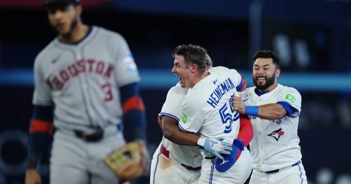 Blue Jays lose Bichette, but win thriller