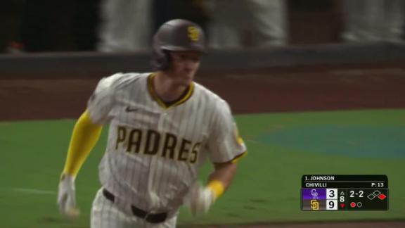 Tatis' 2-run shot starts 4-homer outburst for the Padres, who beat the Rockies 11-3