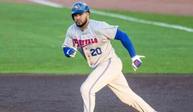 Blue Jays outfielder Anthony Santander talks about ramping up for his eventual return to Toronto