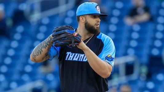 Toronto Blue Jays starting pitcher Alek Manoah rehabbing in Buffalo
