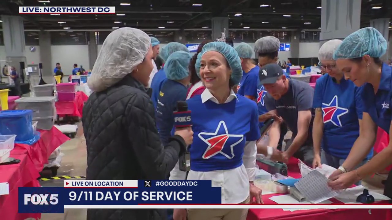 9/11 terror attacks a day of service in DC