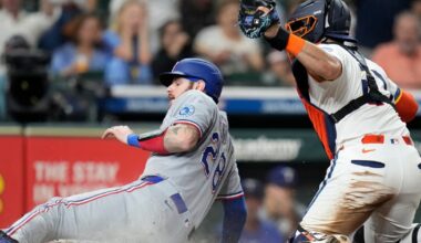 Stretch of questionable decisions doom Texas Rangers in series-opening loss to Astros