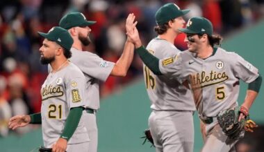 Red Sox take on the Athletics in first of 3-game series
