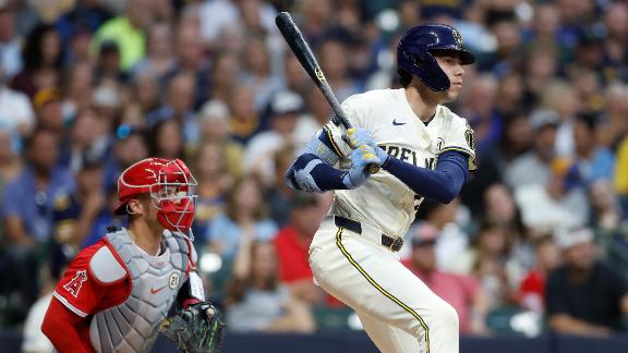Brewers host the Angels in first of 3-game series