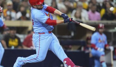 Pages takes swing at role with Cardinals in 2026