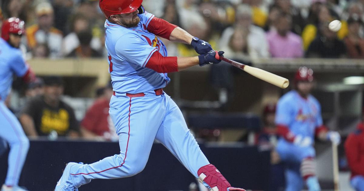 Pages takes swing at role with Cardinals in 2026