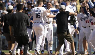 MLB roundup: Dodgers falter, but lead Padres by 2.5 games | Professional